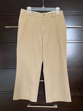 Gap Classic Fit Capri / Crop Pants - Khaki